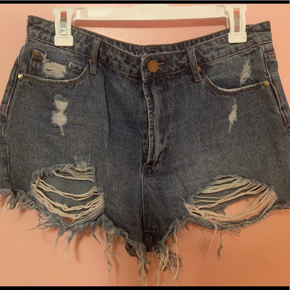 Articles of Society denim shorts